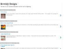 Tablet Screenshot of brrmidjidesigns.blogspot.com