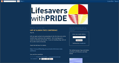 Desktop Screenshot of lifesaverswithpride.blogspot.com