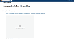 Desktop Screenshot of los-angeles-sober-living.blogspot.com