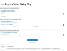 Tablet Screenshot of los-angeles-sober-living.blogspot.com