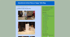 Desktop Screenshot of abandonedanimalrescue.blogspot.com