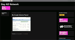 Desktop Screenshot of gayadsnetwork.blogspot.com