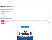 Tablet Screenshot of gayadsnetwork.blogspot.com