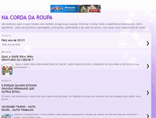 Tablet Screenshot of nacordadaroupa.blogspot.com