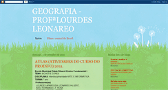 Desktop Screenshot of geografialouleona.blogspot.com