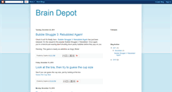 Desktop Screenshot of braindepot.blogspot.com