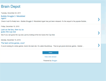 Tablet Screenshot of braindepot.blogspot.com