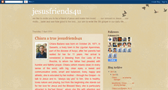 Desktop Screenshot of jesusfriends4u.blogspot.com