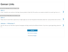 Tablet Screenshot of gorean-links.blogspot.com