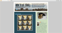 Desktop Screenshot of howtobeisraeli.blogspot.com