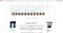 Desktop Screenshot of homemakin-decoratin.blogspot.com