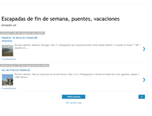 Tablet Screenshot of escapate-ya.blogspot.com