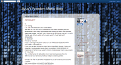 Desktop Screenshot of freedommakerblog.blogspot.com