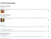 Tablet Screenshot of oversleep-blogger.blogspot.com
