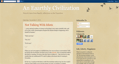 Desktop Screenshot of eaarthlycivilization.blogspot.com