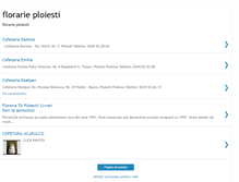 Tablet Screenshot of florarieploiesti.blogspot.com