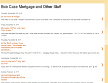 Tablet Screenshot of bobcasemortgageandotherstuff.blogspot.com