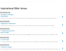 Tablet Screenshot of inspirational-verses.blogspot.com