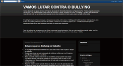 Desktop Screenshot of lutarcontraobullying.blogspot.com