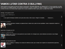 Tablet Screenshot of lutarcontraobullying.blogspot.com