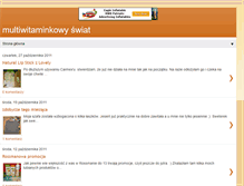 Tablet Screenshot of multiwitaminkowyswiat.blogspot.com