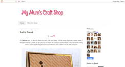 Desktop Screenshot of mymumscraftshop.blogspot.com