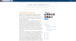 Desktop Screenshot of johnleeviewpoint.blogspot.com