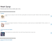 Tablet Screenshot of heartsyrup.blogspot.com