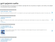 Tablet Screenshot of guiri-pajarero-suelto.blogspot.com