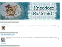 Tablet Screenshot of knoodoosbastelwelt.blogspot.com