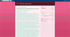 Desktop Screenshot of docentesinformados.blogspot.com