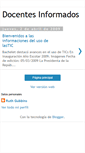 Mobile Screenshot of docentesinformados.blogspot.com