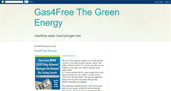 Desktop Screenshot of gas4freethegreenenergy.blogspot.com