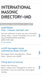 Mobile Screenshot of internationalmasonicdirectory.blogspot.com