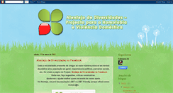 Desktop Screenshot of alentejodediversidades.blogspot.com