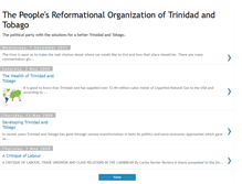 Tablet Screenshot of peoplesreformationalorganization.blogspot.com