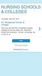 Mobile Screenshot of nursingschoolscolleges.blogspot.com