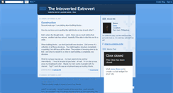 Desktop Screenshot of intro-extro.blogspot.com