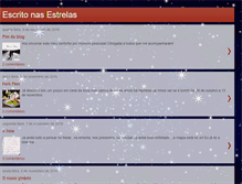 Tablet Screenshot of escritonasestrelas-estrela.blogspot.com