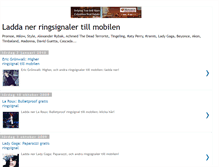 Tablet Screenshot of laddanerringsignalertillmobilen.blogspot.com