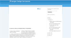 Desktop Screenshot of bergerbelgetervueren-48.blogspot.com