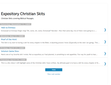 Tablet Screenshot of expositorychristianskits.blogspot.com