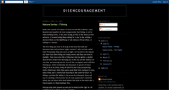 Desktop Screenshot of disencouragement.blogspot.com