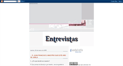 Desktop Screenshot of elcoledigital-entrevistas.blogspot.com