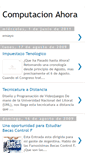 Mobile Screenshot of computacion-ahora.blogspot.com