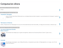 Tablet Screenshot of computacion-ahora.blogspot.com