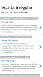 Mobile Screenshot of escritairregular.blogspot.com