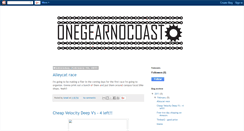 Desktop Screenshot of onegearnocoast.blogspot.com