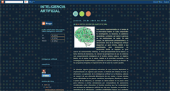 Desktop Screenshot of intlartif.blogspot.com
