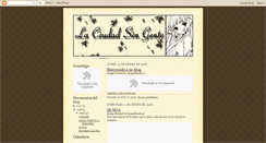 Desktop Screenshot of ciudad-sin-gente.blogspot.com